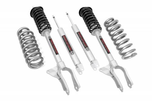 Rough Country - 91430 | Rough Country 2.5 Inch Coil Spring Lift Kit With N3 Shocks For Jeep Grand Cherokee | 2016-2022