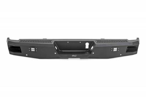 Rough Country - 10781 | Nissan Heavy-Duty Rear LED Bumper (16-21 Titan XD)