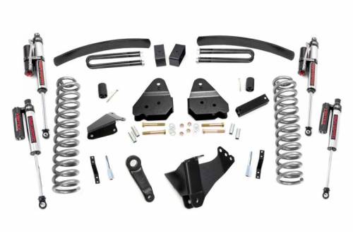 Rough Country - 59650 | 6 Inch Ford Suspension Lift Kit w/ Vertex Reservoir Shocks (Gas Engine)