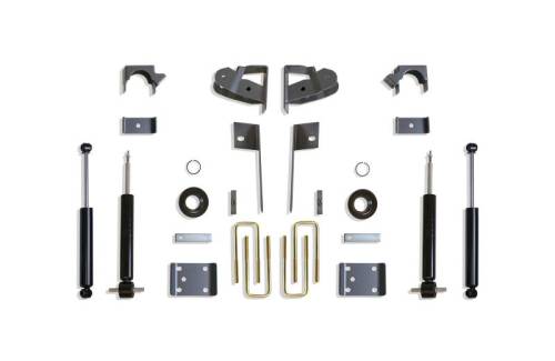 MaxTrac Suspension - K331935S | Complete 3/5 Lowering Kit (2019-2021 Chevrolet, GMC Silverado, Sierra 1500 2WD/4WD | No Magneride/Autoride)