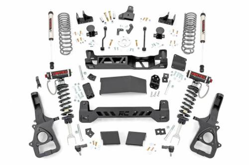 Rough Country - 33457 | Rough Country 6 Inch Suspension Lift Kit For Ram 1500 | 2019-2023 | Without 22" Wheels, Front Vertex Coilovers, Rear N3 Shocks & Variable Rated Coils