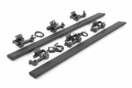 Rough Country - PSB51518 | GM Retract Electric Running Board Steps (14-18 GM 1500 Crew Cab)