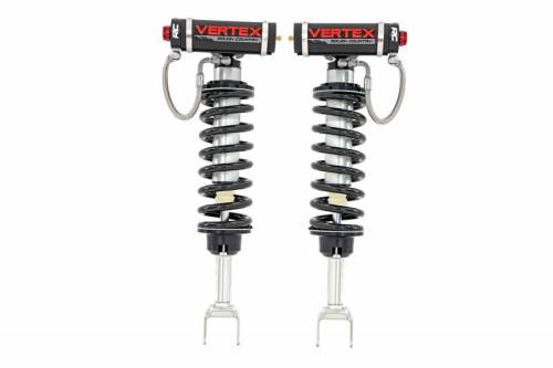 Rough Country - 689021 | Rough Country 6 Inch Vertex 2.5 Adjustable Front Shocks For Ram 1500 4WD | 2019-2023