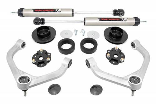 Rough Country - 31470 | Rough Country 3.5 Inch Lift Kit For Ram 1500 | 2019-2023 | No Struts, V2 Monotube Shocks