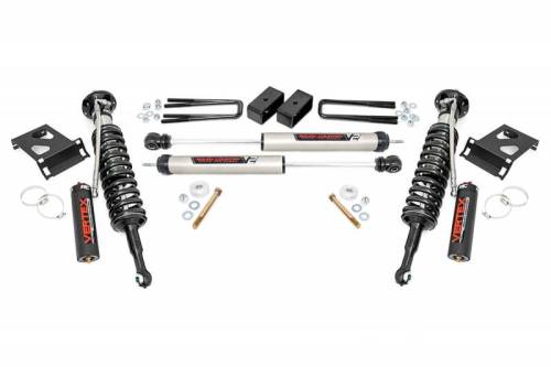 Rough Country - 74557 | Rough Country 3 Inch Lift Kit For Toyota Tacoma 2/4WD | 2005-2023 | Vertex Coilovers With V2 Rear Shocks