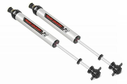 Rough Country - 760742_A | Jeep Grand Cherokee/Comanche MJ (86-04) V2 Front Shocks (Pair) | 0.5-3 Inch Lift