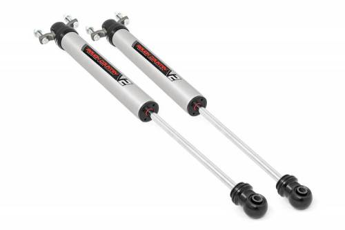 Rough Country - 760776_A | Rough Country 5-8 Inch Front V2 Monotube Shocks For Chevrolet Silverado / GMC Sierra 2500 HD/3500 HD | 2011-2024