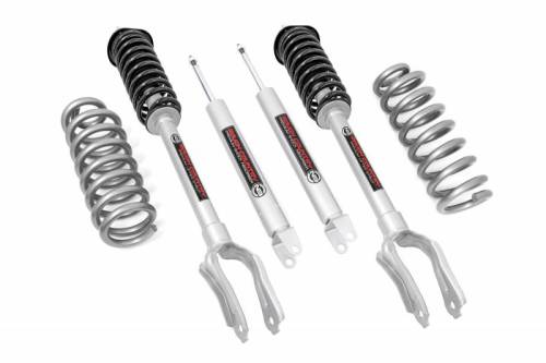 Rough Country - 91130 | 2.5 Inch Jeep Coil Spring Lift Kit (11-15 Grand Cherokee WK2)