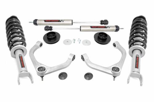 Rough Country - 31471 | Rough Country 3.5 Inch Lift Kit For Ram 1500 2/4WD | 2019-2023 | Lifted N3 Struts, Rear V2 Monotube Shocks