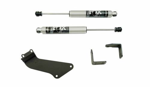 SuperLift - 92721 | SuperLift Ram Dual Steering Stabilizer Kit With Fox 2.0 Cylinders | 2014-2022 Ram 2500/2013-2022 3500 4WD