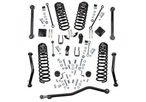 SuperLift - K196 | Superlift 4 inch Dual Rate Coil Spring Suspension Lift Kit with Shock Extensions (2020-2023 Gladiator JT 4WD)