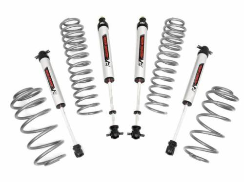 Rough Country - 65270 | 2.5 Inch Jeep Suspension Lift Kit w/ V2 Monotube Shocks