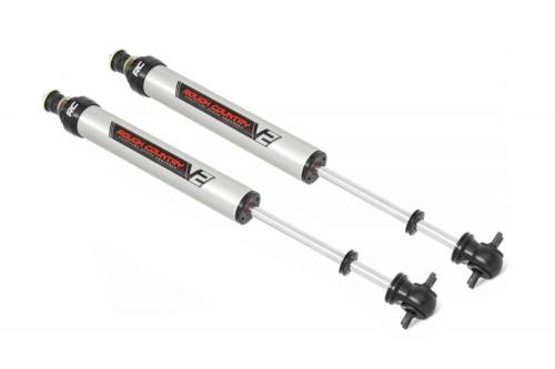 Rough Country - 760766_RC | Chevy/GMC Silverado/Sierra 1500 (99-06) V2 Front Monotube Shocks (Pair) | For 6" RC Kits