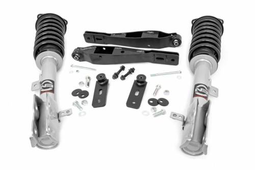 Rough Country - 66531 | Rough Country 2 Inch Lift Kit For Jeep Compass (2007-2016) / Patriot (2010-2017) 4WD | Lifted N3 Struts (Front Only)