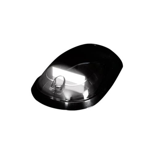 Recon Truck Accessories - 264146WHBKX | Smoked Cab Roof Light with White LED’s – 1-Piece Single Cab Light ONLY