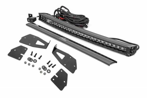 Rough Country - 70701BLDRL | Ford 30in LED Hidden Grille Kit w/Black Series DRL (17-20 F-150 Raptor)