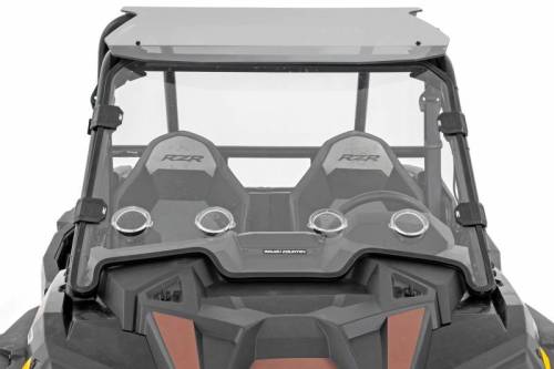 Rough Country - 98292010 | Polaris Scratch Resistant Full Vented Windshield (20-21 RZR 1000XP)