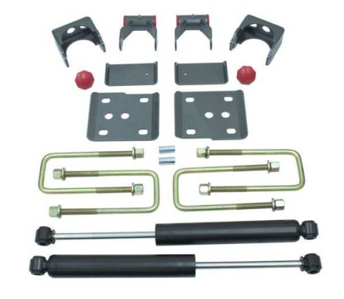 MaxTrac Suspension - 203450 | 5 Inch Rear lowering Box Kit (2009-2014 Ford F150 Pickup 2WD/4WD | All Models)