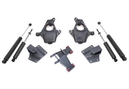 MaxTrac Suspension - KS330924 | Complete 2/4 GM Lowering Kit (1999-2006 Chevrolet, GMC Silverado, Sierra 1500 2WD/4WD)