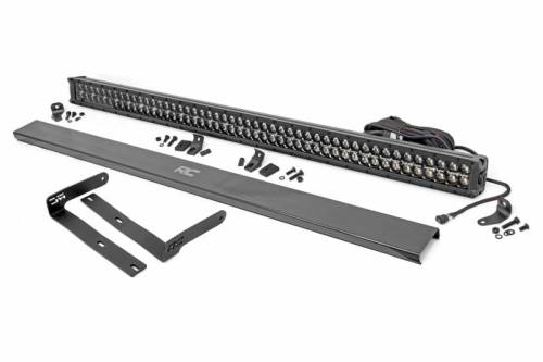 Rough Country - 98005 | 50 Inch Dual Row LED Light Kit | Black Series White DRL | Front-Facing | Kubota RTV-X900 / RTV-X1100 (2014-2020)