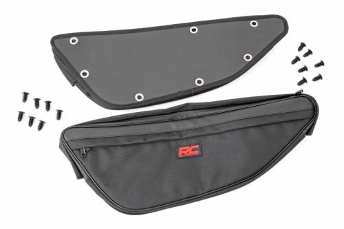 Rough Country - 92052 | Front Door Storage Bags | Honda Talon 4WD (2019-2021)
