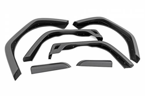 Rough Country - 99033 | 5.5 Wide Fender Flare Kit | Jeep Wrangler TJ (97-06)