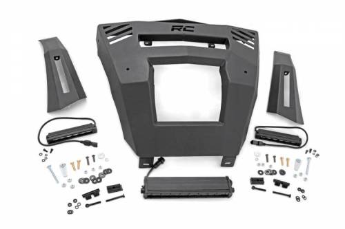 Rough Country - 97069 | LED Light | Bumper Mount | 12" and 6" Pair Combo | Can-Am Defender (2016-2022)