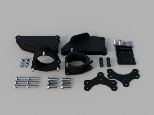 Traxda - 906060 | 2 Inch Toyota Suspension Lift Kit (2020-2023 Highlander)