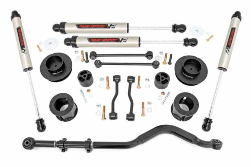 Rough Country - 63770 | 3.5 Inch Lift Kit | Spacers | V2 | Jeep Gladiator JT 4WD (20-22)