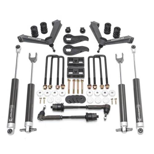 ReadyLIFT Suspensions - 69-30350 | ReadyLift 3.5 inch SST Suspension Lift Kit w/ Falcon 1.1 Monotube Shock (2020-2021 Silverado, Sierra 2500 HD, 3500 HD)