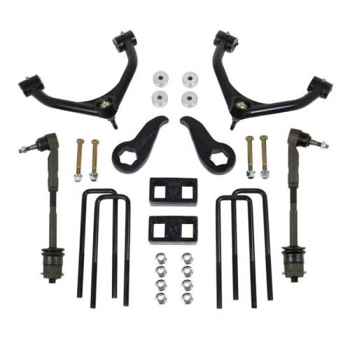 ReadyLIFT Suspensions - 69-3422 | ReadyLift 3.5 Inch SST Suspension Lift Kit (2011-2019 Silverado 3500 HD, Sierra 3500 HD)