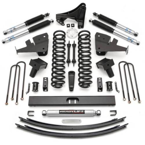 ReadyLIFT Suspensions - 49-2782 | ReadyLift 8.0 Inch Suspension Lift Kit w/ Bilstein Shocks (2017-2019 F250, F350 Super Duty)