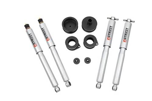 Belltech - 1033SP | 2.5" Coil Spring Spacers Inc. Front and Rear Trail Performance Shocks