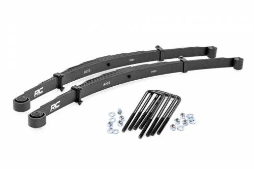 Rough Country - 8075Kit | Rough Country 3.5" Lift Rear Leaf Springs For Toyota Tacoma 2WD/4WD | 2005-2023 | Pair