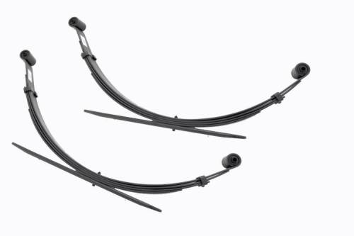 Rough Country - 8071Kit | Rear Leaf Springs | 6" Lift | Pair | Ford Super Duty 4WD (1999-2007)