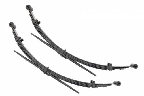 Rough Country - 8031Kit | Rear Leaf Springs | 3" Lift | Pair | Ford Bronco II (84-90)/Ranger (83-97) 4WD