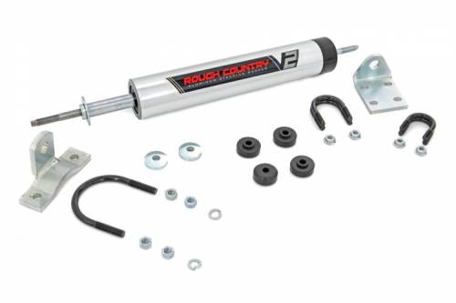 Rough Country - 8734570 | V2 Steering Stabilizer | Jeep CJ 7 4WD (1976-1986)