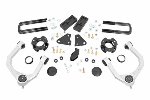 Rough Country - 50002 | Rough Country 3.5 Inch Lift Kit For Ford Ranger 4WD | 2019-2023 | No Shocks, Factory Cast Steel Knuckles