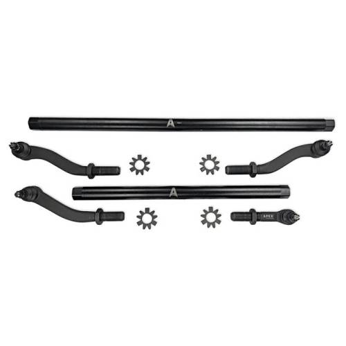 Apex Chassis - KIT130 | Apex Chassis Steering Kit 2.5 ton No Flip 3.5" Or Less For Jeep Wrangler JK | 2007-2018 | Steel