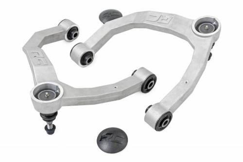 Rough Country - 10018 | Rough Country Forged Aluminum Upper Control Arms For Chevrolet Silverado / GM Sierra 1500 2/4WD | 2019-2024 | Aluminum