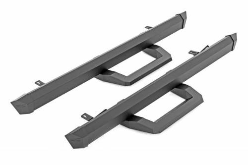 Rough Country - 52004 | Rough Country SR2 Adjustable Aluminum Step For 2 Door Ford Bronco 4WD | 2021-2023