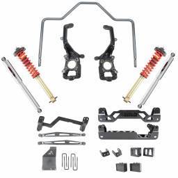 Belltech - 152501HK | Belltech 6-7 Inch Complete Lift Kit with Trail Performance Coilovers / Shocks & Sway Bar (2015-2020 F150 4WD)
