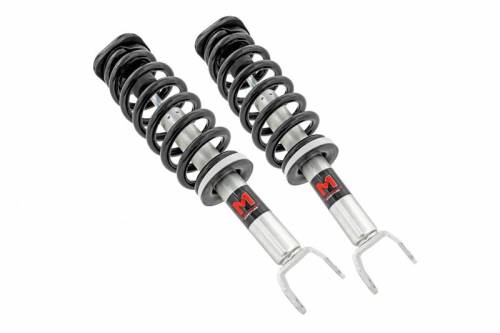 Rough Country - 502061 | Rough Country 0-2 Inch Front M1 Adjustable Monotube Leveling Struts For Ram 1500 | 2019-2023