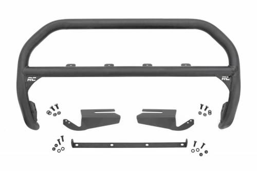 Rough Country - 51100 | Rough Country Nudge Bar OE Modular Steel For Ford Bronco 4WD | 2021-2023 | No Lights