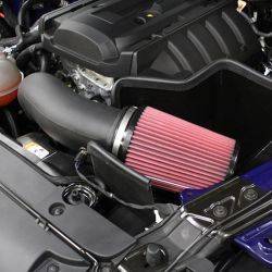 S&B Filters - CAI-FME-15 | S&B Filters JLT Cold Air Intake Kit (2015-2020 Mustang EcoBoost 2.3L) Cotton Cleanable Red