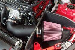 S&B Filters - CAIP-CZL1-17 | S&B Filters JLT Big Air Intake Kit (2017-2023 Camaro ZL1 6.2L) Cotton Cleanable Red