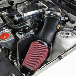 S&B Filters - CAISP-GT500-07 | S&B Filters JLT Super Big Air Kit (2007-2009 Mustang GT500) Cotton Cleanable Red