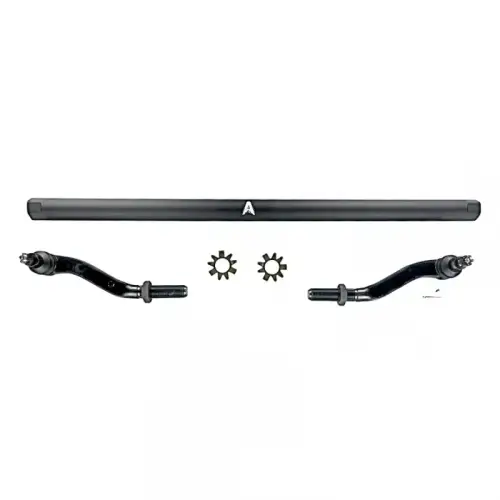 Apex Chassis - KIT121 | Apex Chassis Tie Rod Assembly For Jeep Wrangler JL / Gladiator JT  2.5 Ton (2018-2024) | Fits Dana 44 Axle | Black Aluminum