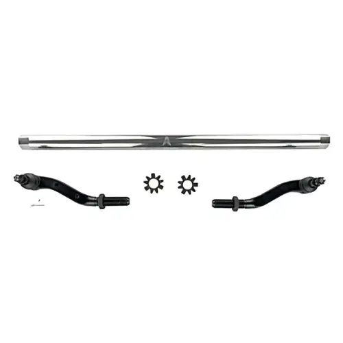 Apex Chassis - KIT126 | Apex Chassis Extreme Duty Tie Rod Assembly  For Jeep Wrangler JL / Gladiator JT 2.5 Ton (2018-2024) | Fits Dana 44 Axle | Polished Aluminum