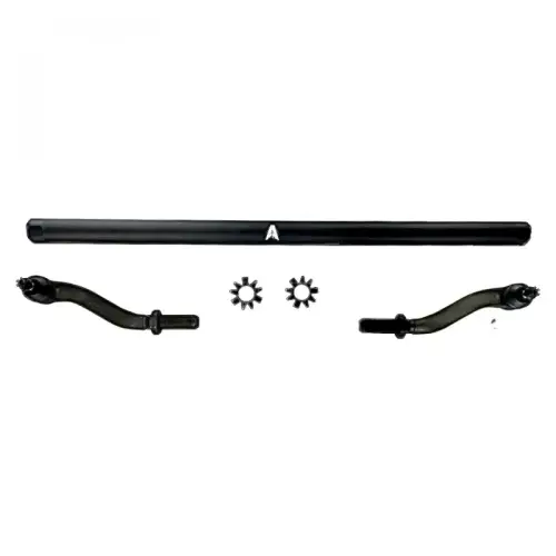 Apex Chassis - KIT136 | Apex Chassis Extreme Duty Tie Rod Assembly For Jeep Wrangler JK 2.5 Ton | 2007-2018 | Black Aluminum